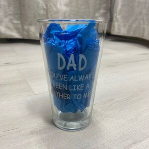 Dad Inscription Glass